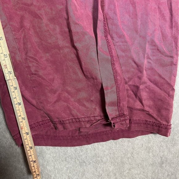 Free People Movement Ab Tracker Pants Womens Small Acai Wide Leg Split Flowy - Picture 7 of 16